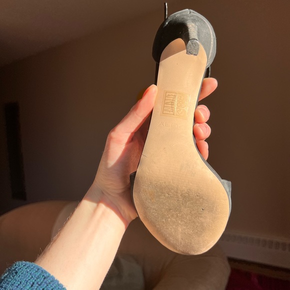 Aldo black heels. Worn - Picture 3 of 5
